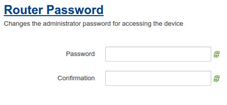 OpenWRT - Password