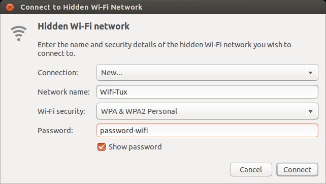 Ubuntu - Create hidden Wi-Fi Network