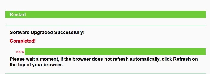 TP-Link - Firmware Upgrade