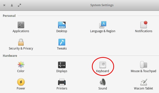 Elementary OS - System Settings