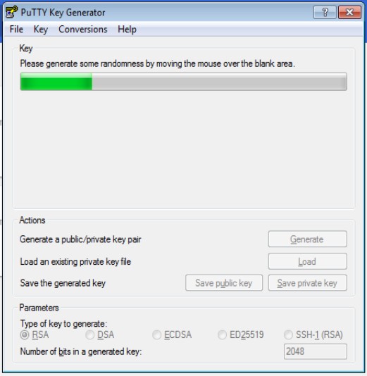 Cara Login dengan Key di Windows - PuTTY Key Generator - Membuat Key