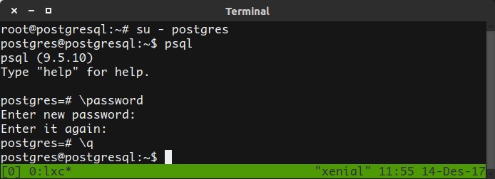 install postgresql mac command line