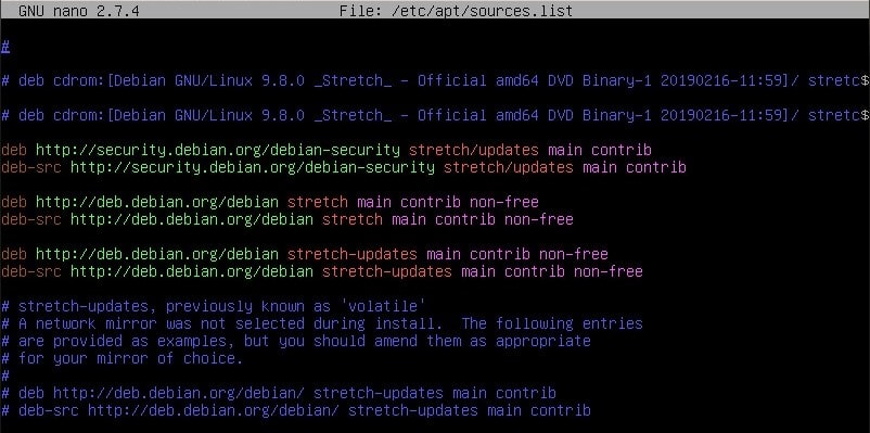 Cara Setting Repository di Debian 9 Server