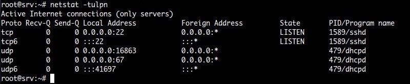 Debian netstat команда не найдена