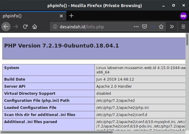 Cara Install Sistem Informasi Desa (OpenSID) di Ubuntu 18.04 LTS