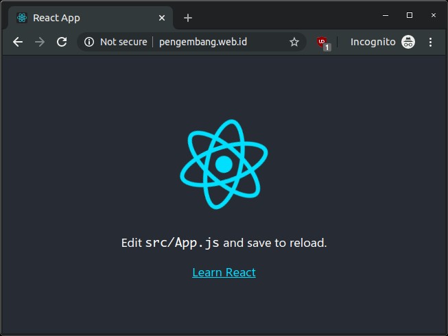 Aplikasi create-react-app