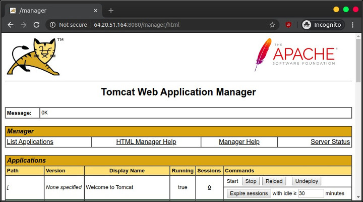 config apache tomcat