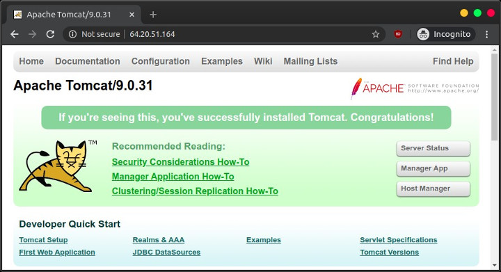 apache tomcat devops