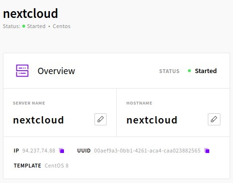 UpCloud Virtual Private Server