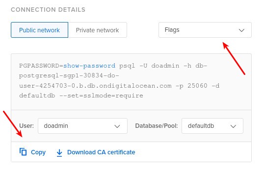 Cara membuat database di postgresql