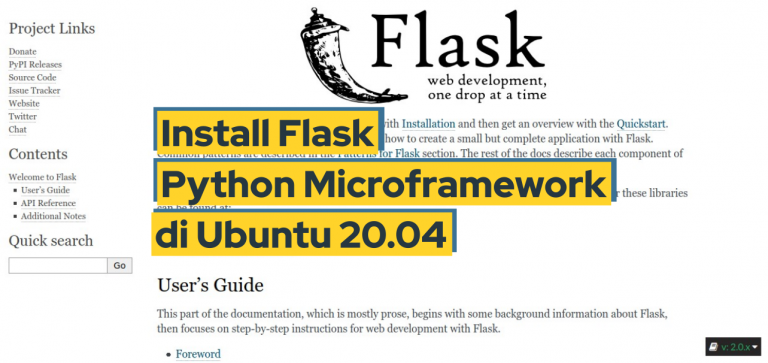 Install Flask Ubuntu