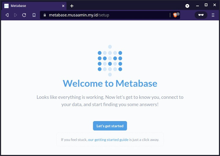Metabase installation