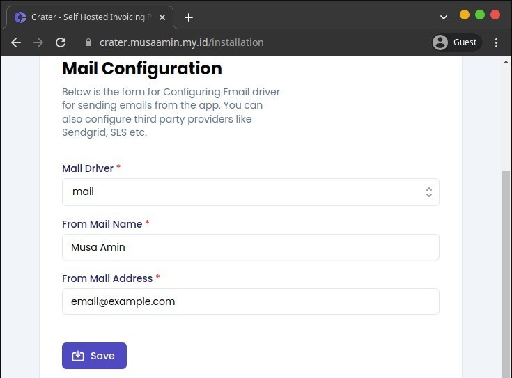 How to Install Crater Invoice App on Ubuntu 20.04 • Linux & Open Source