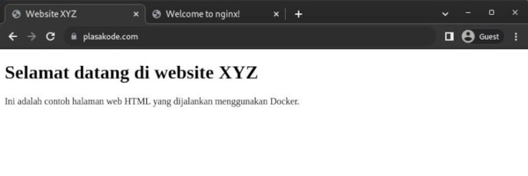 Cara Konfigurasi Nginx Reverse Proxy Ssl Let S Encrypt Di Docker Linux Open Source