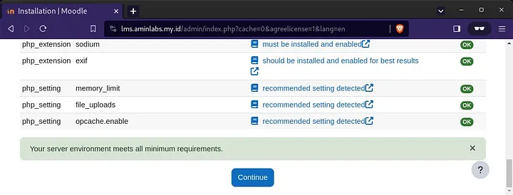 Check software requirements